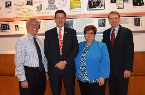 The Alexandria Chamber of Commerce Board of Directors including Gin Kinneman