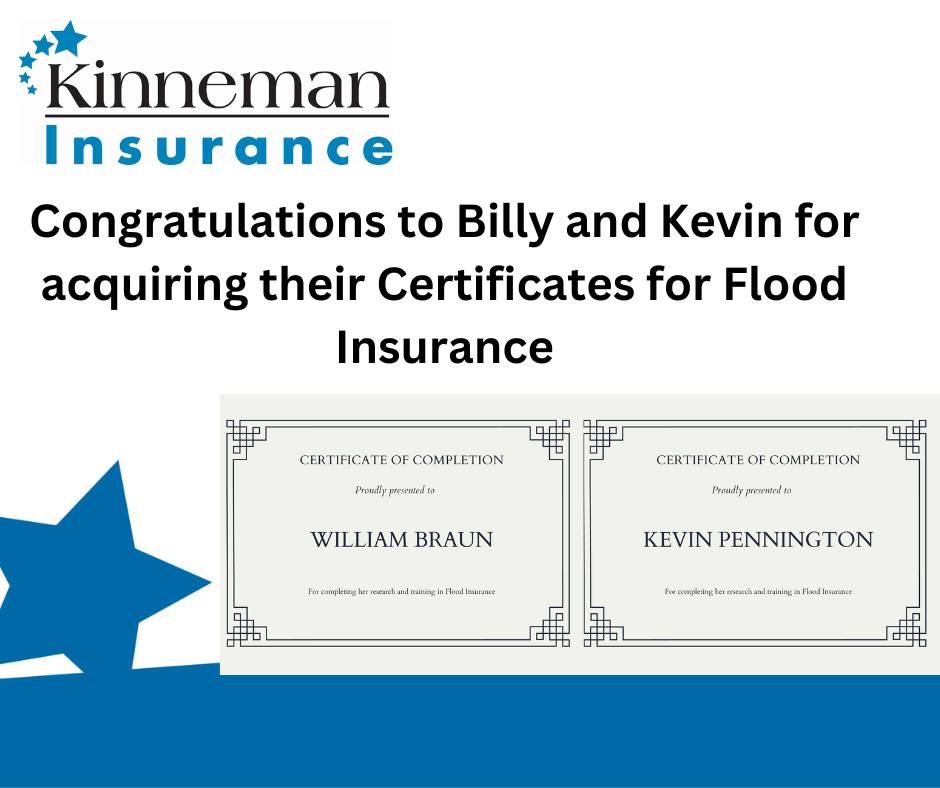 Flood certificates